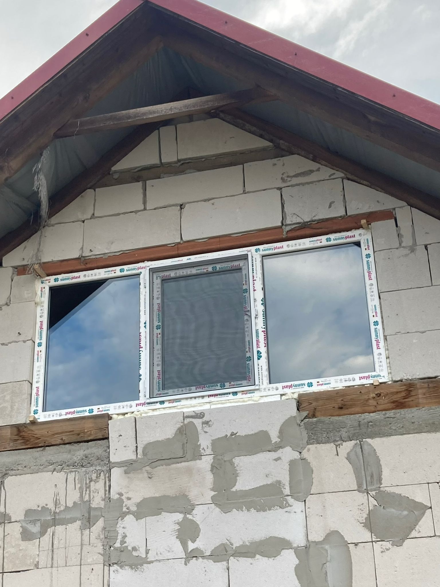 Detaliu ferestre Casă Modernă Somușca